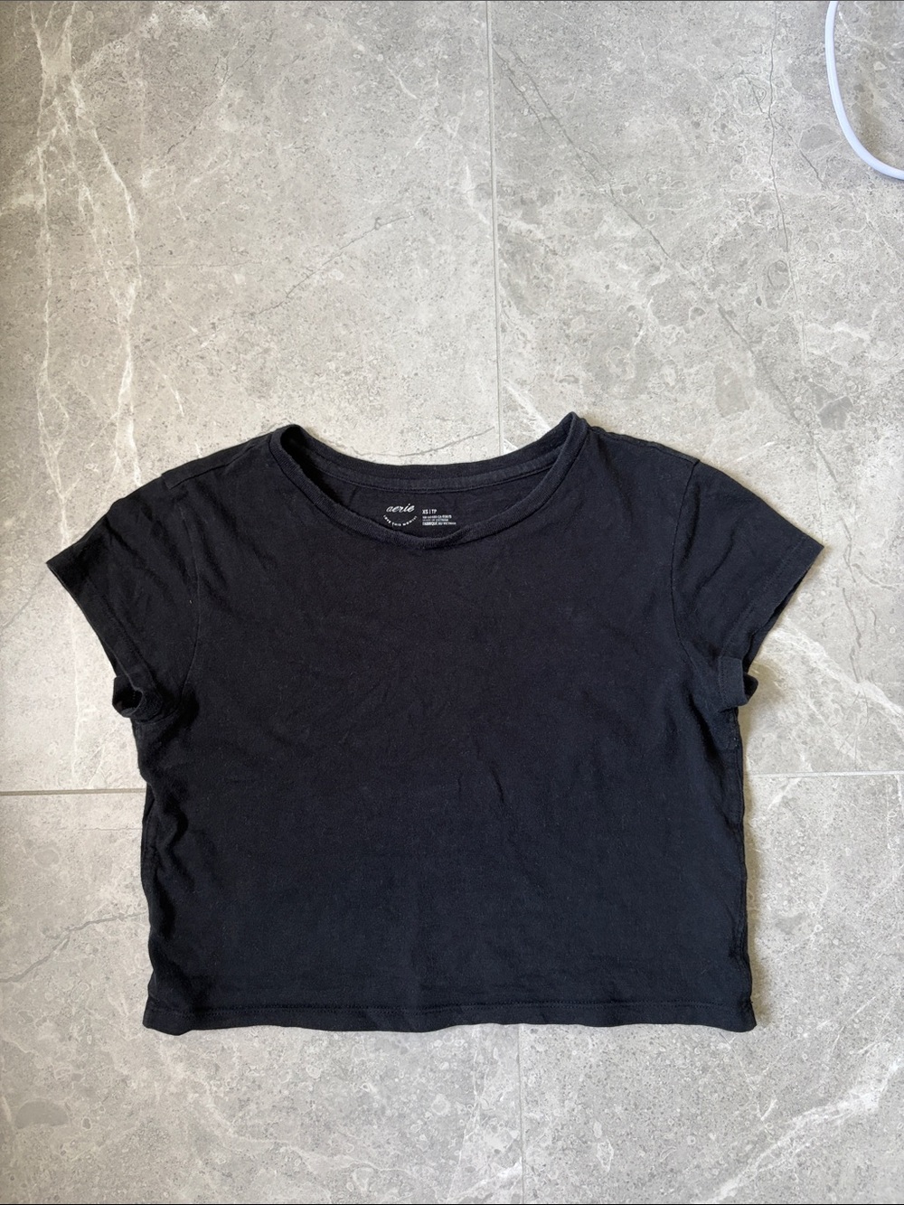Aerie cropped tee